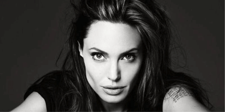 bruneta frumoasa angelina jolie